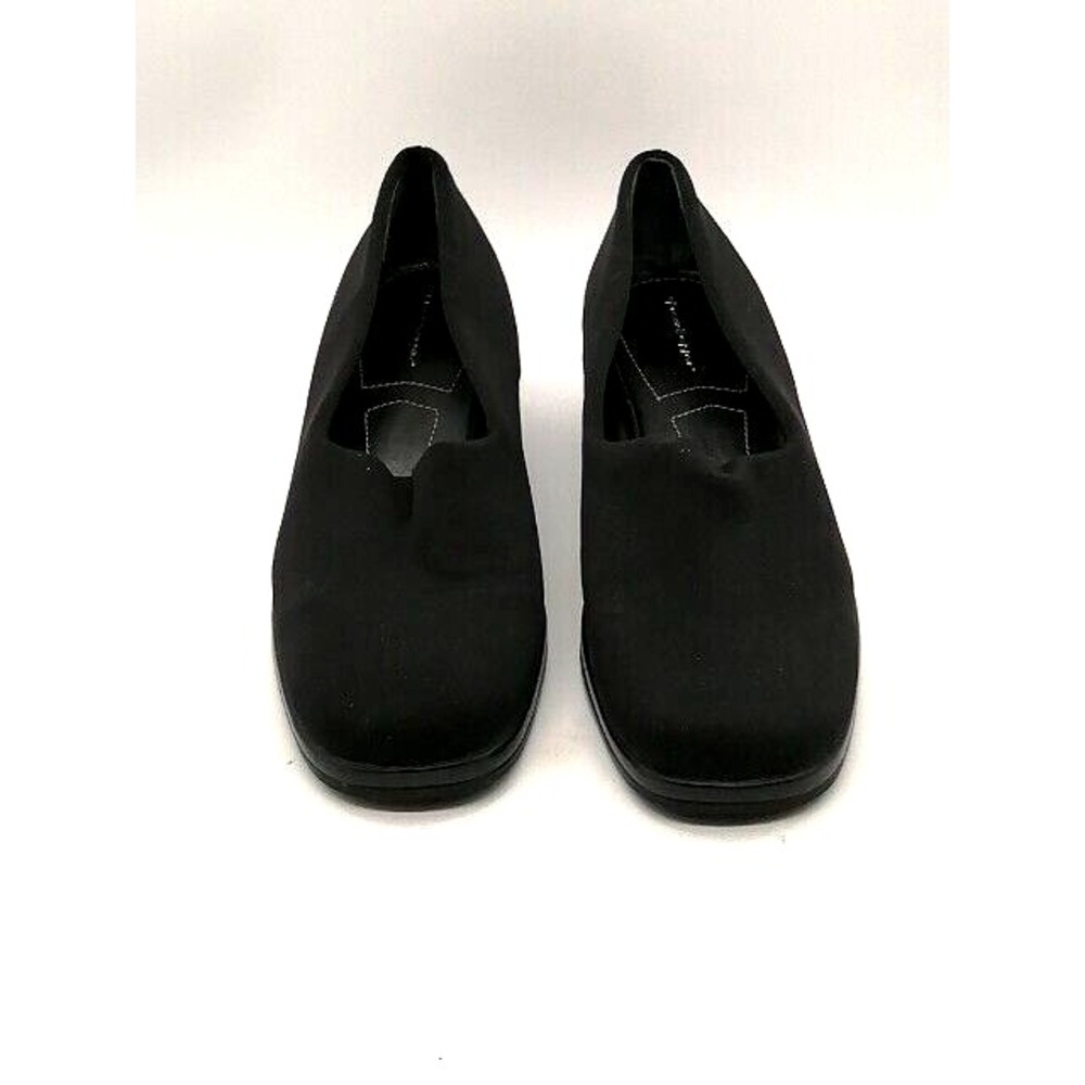 Trendsetter Shoes Womens Loafer Whisp Black Fabric‎ Comfy Dressy Casual 9